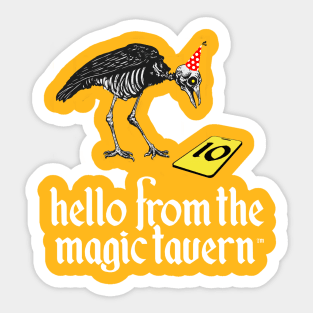 HFTMT 10 Year Anniversary Sticker